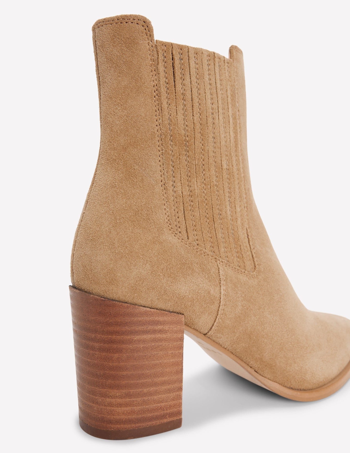 Point Casual Ankle Boots-Tobacco