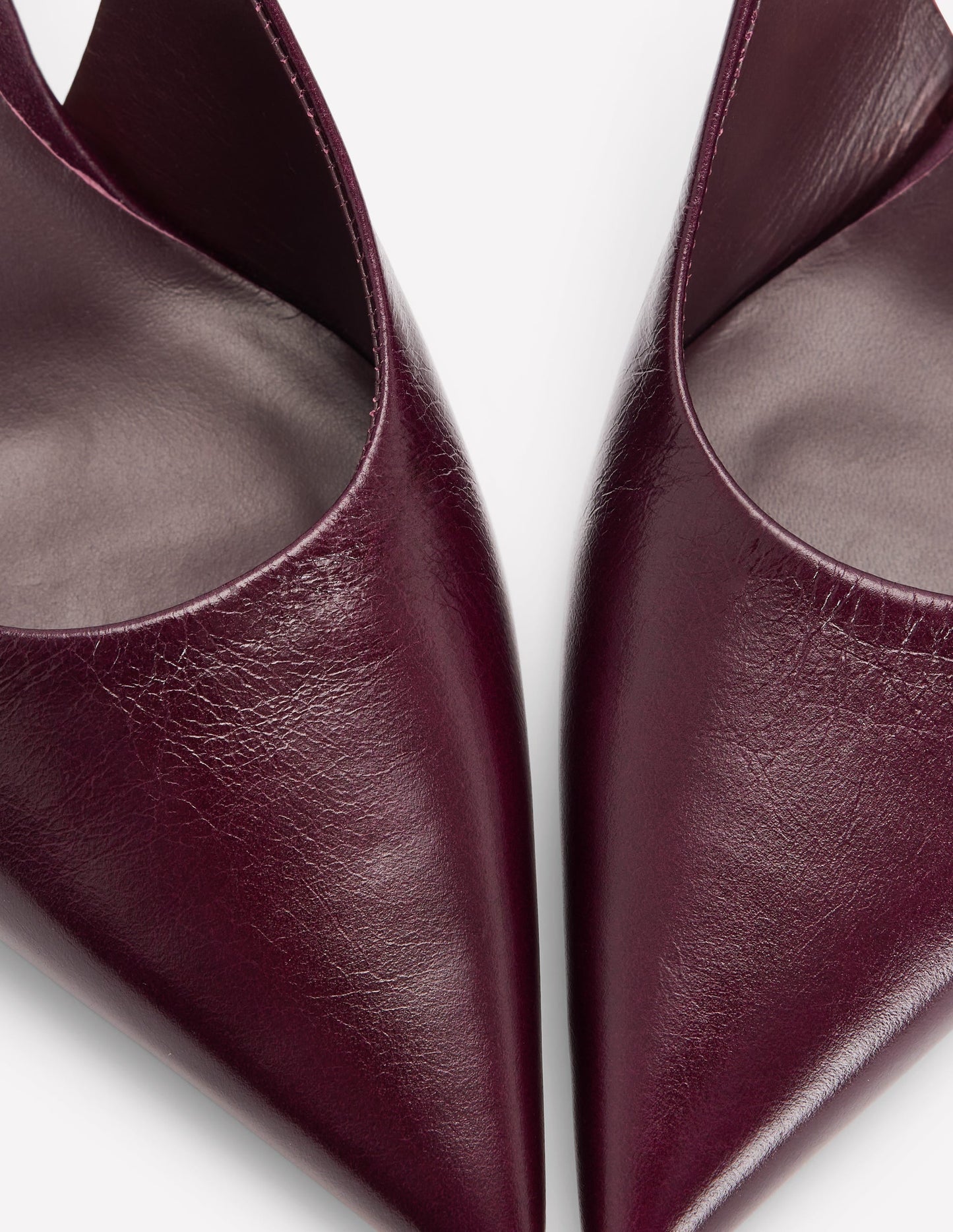 Hope Slingback Heels-Wine