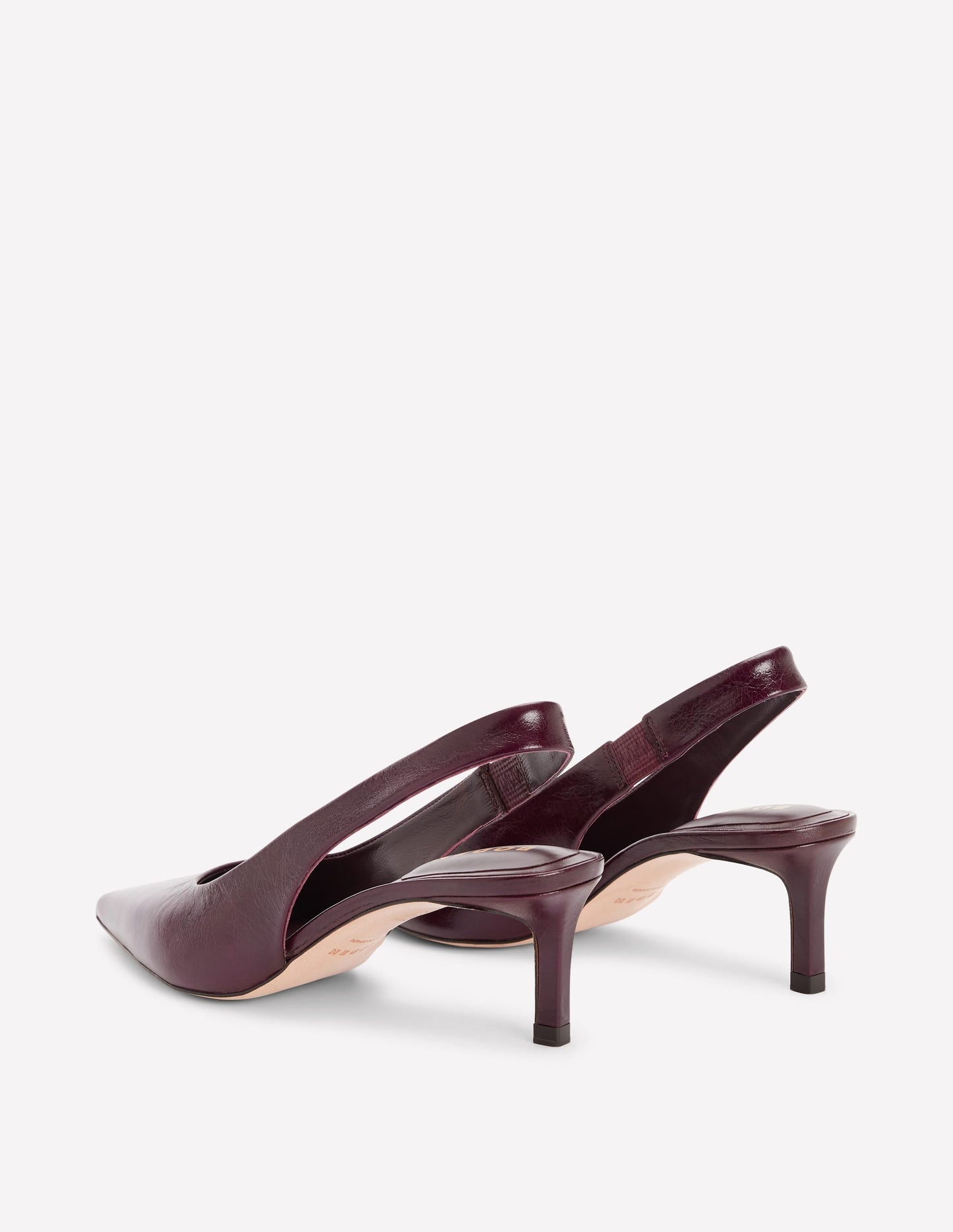 Hope Slingback Heels-Wine