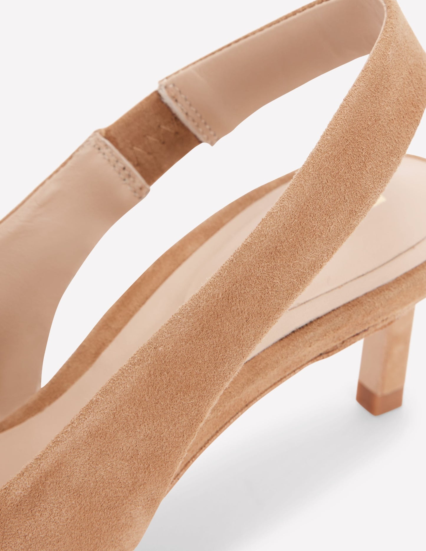 Hope Slingback Heels-Macchiato Suede