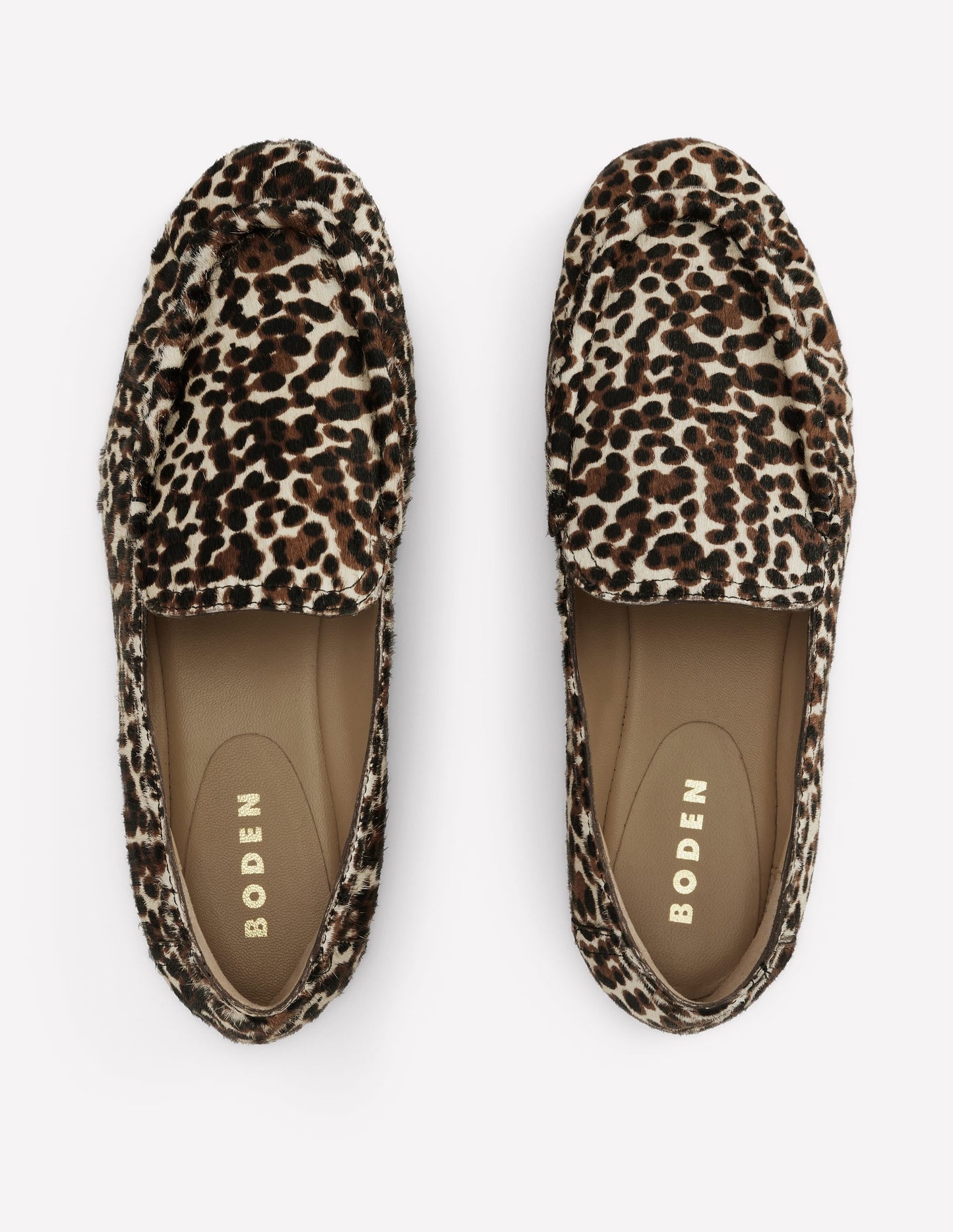 Dinah Everyday Flexi Loafers-Black and Ivory Speckled