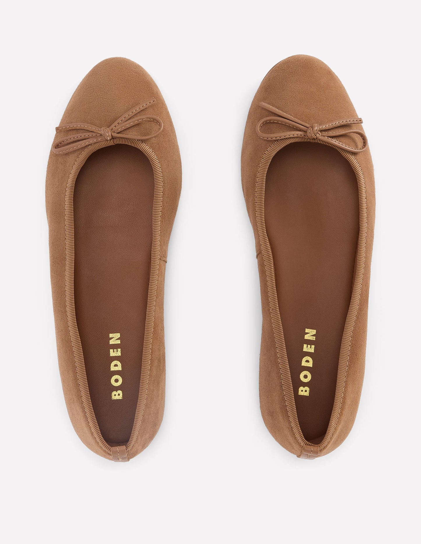 Patti Round Toe Ballet Flats-Ginger Snap