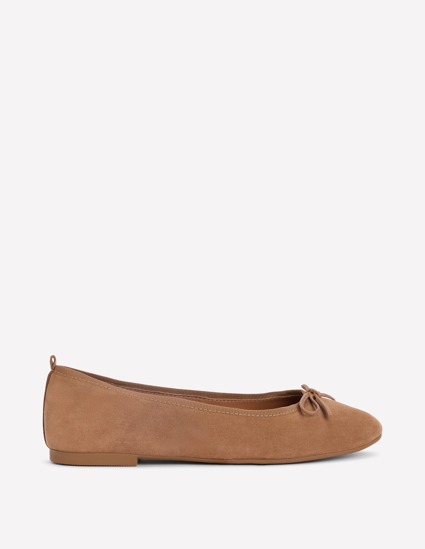 Patti Round Toe Ballet Flats-Ginger Snap