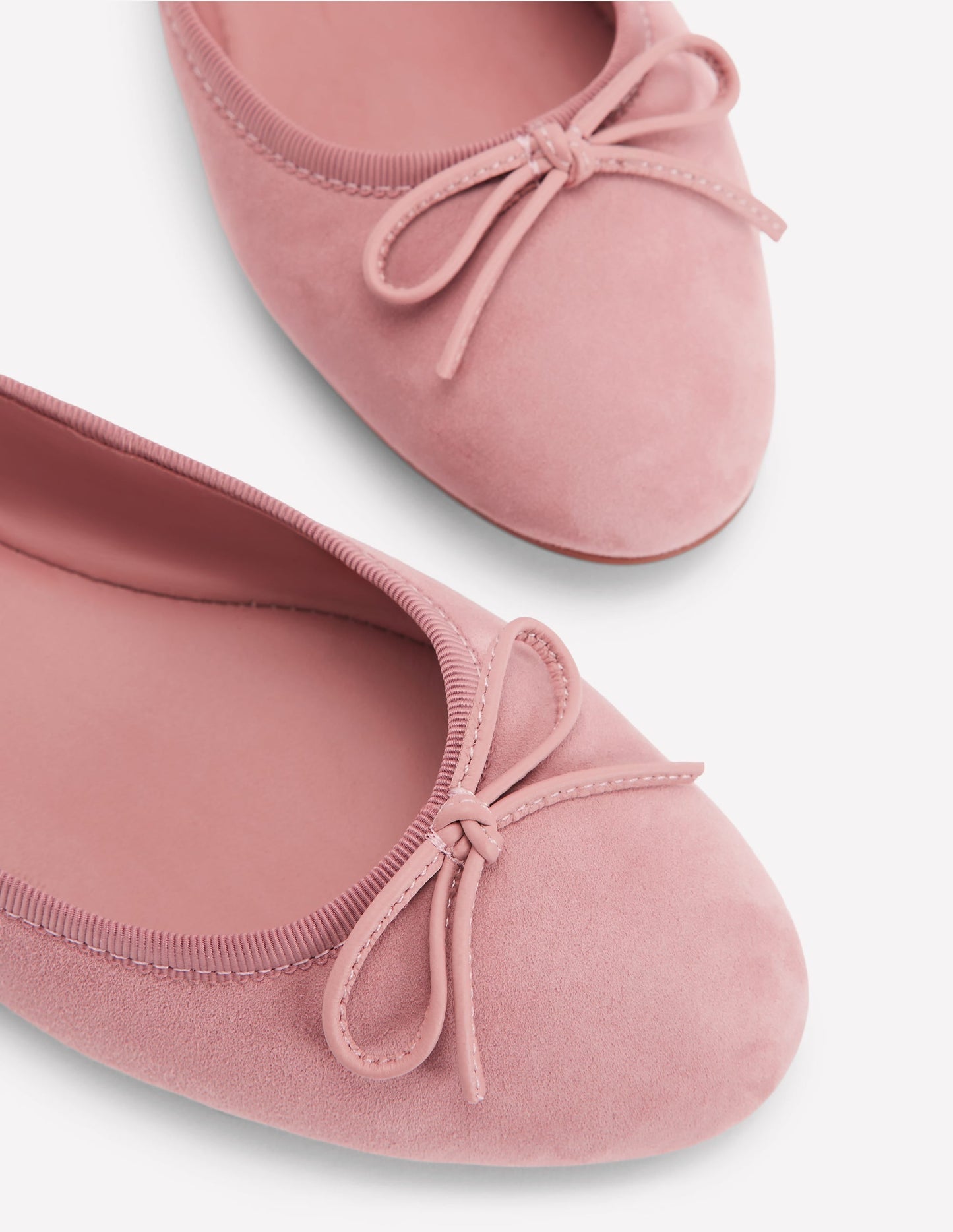 Patti Round Toe Ballet Flats-Blush