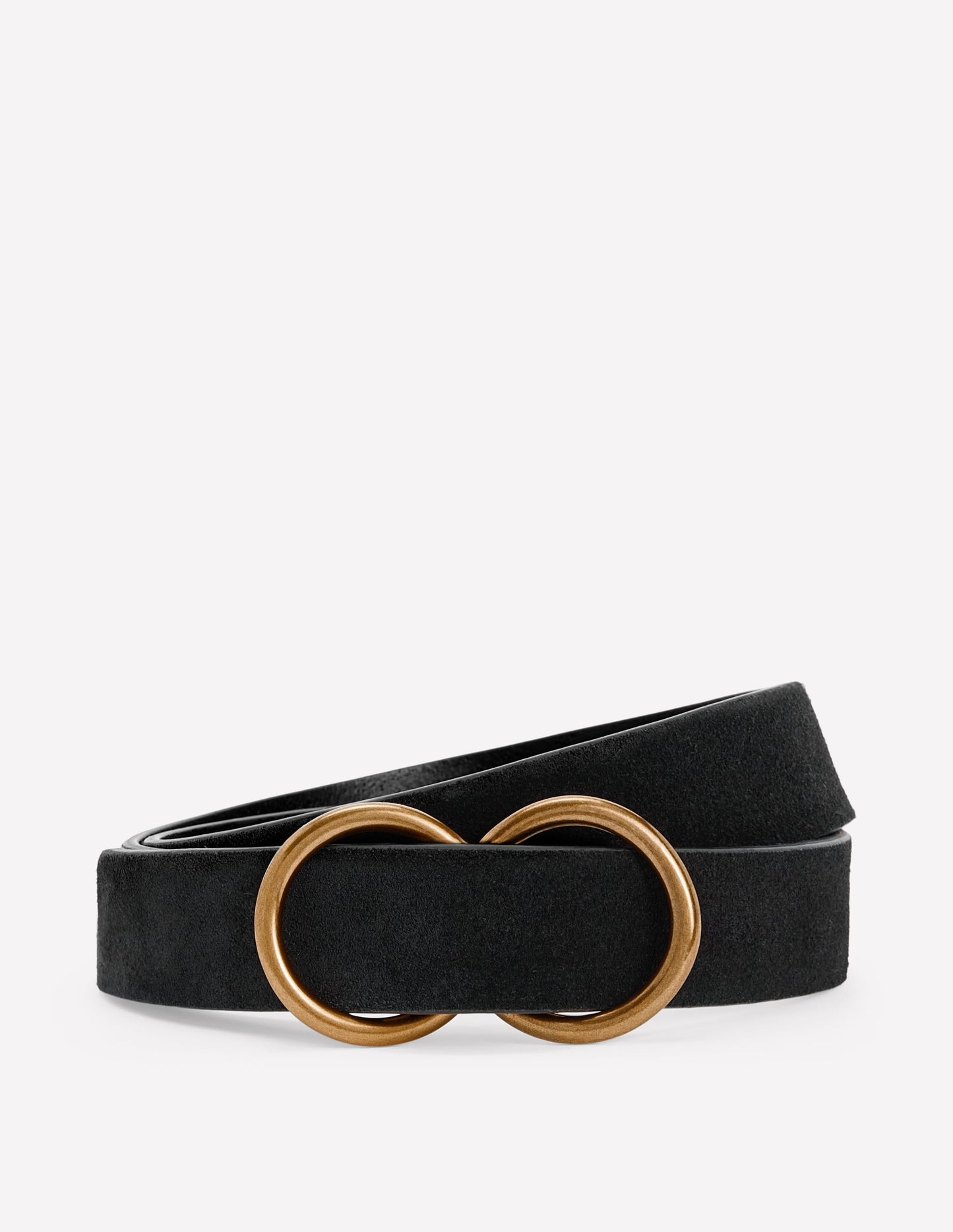 Double Ring Belt-Black