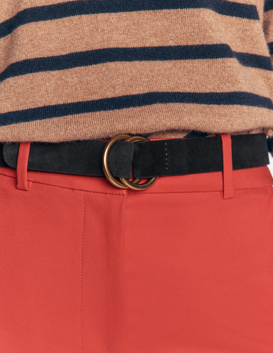 Double Ring Belt-Black