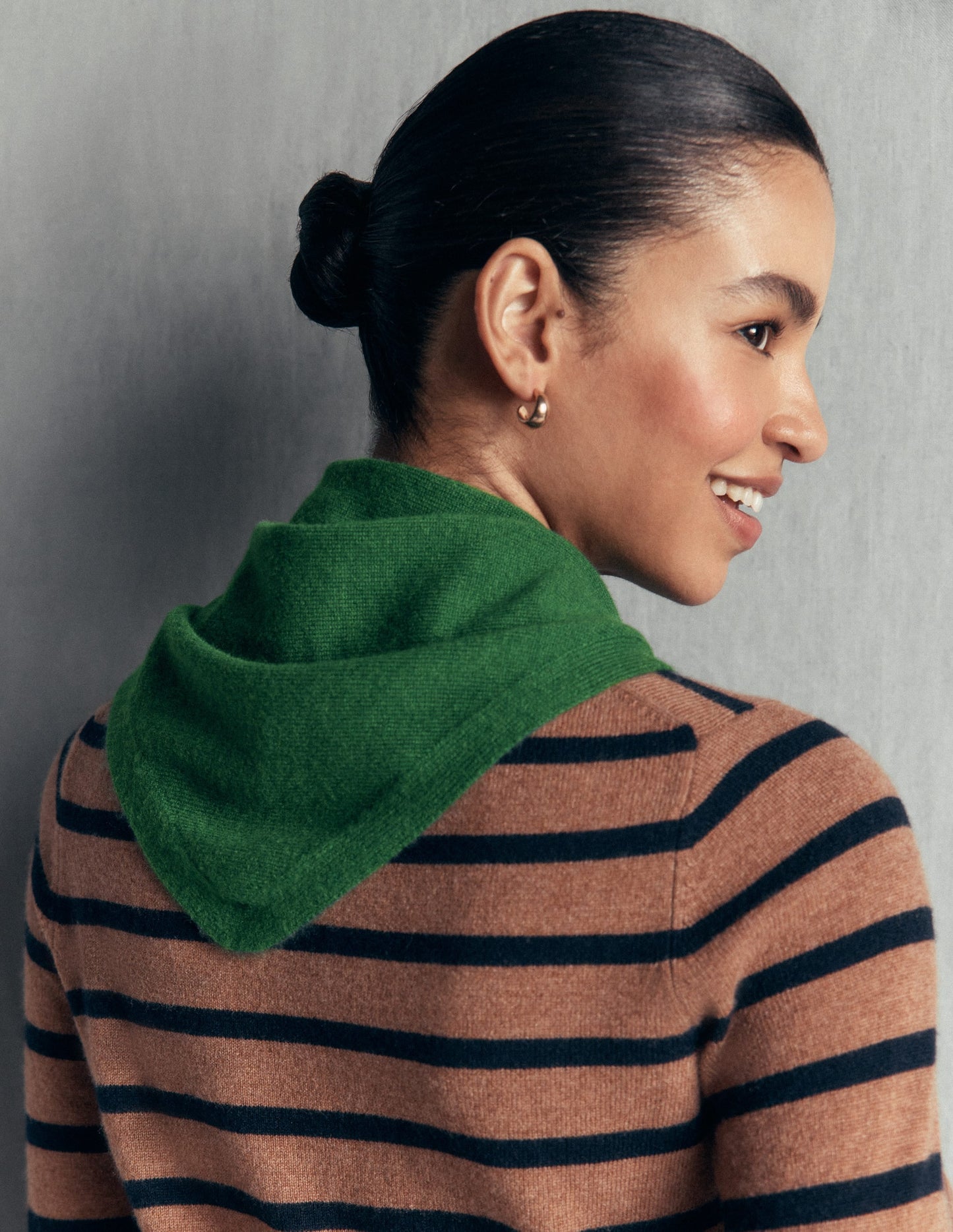 Cashmere Neckerchief-Highland Green