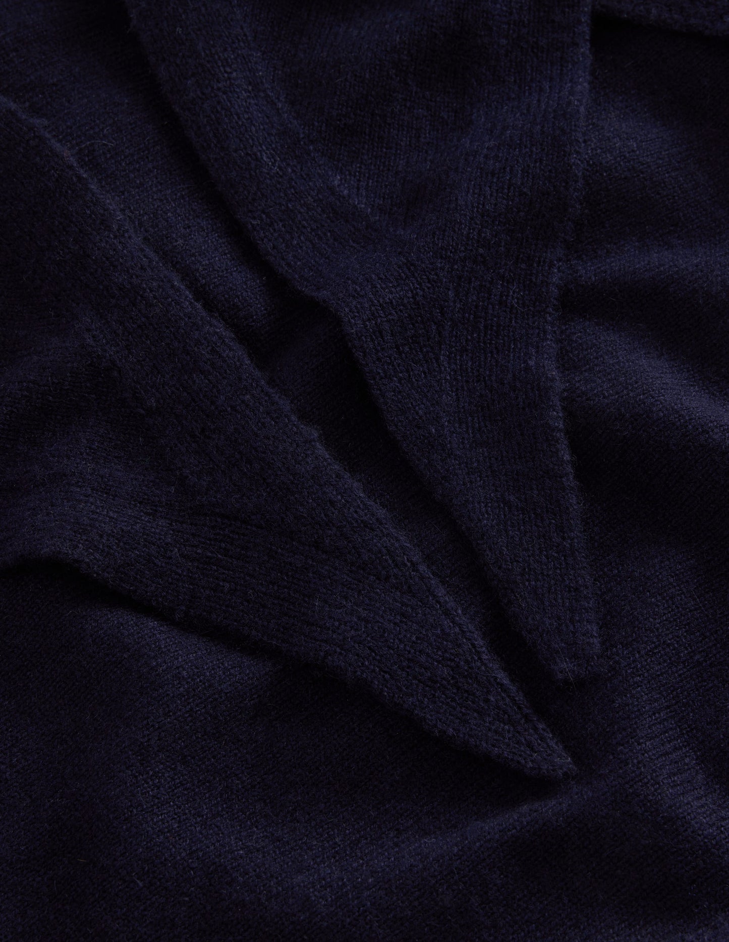 Cashmere Neckerchief-Navy
