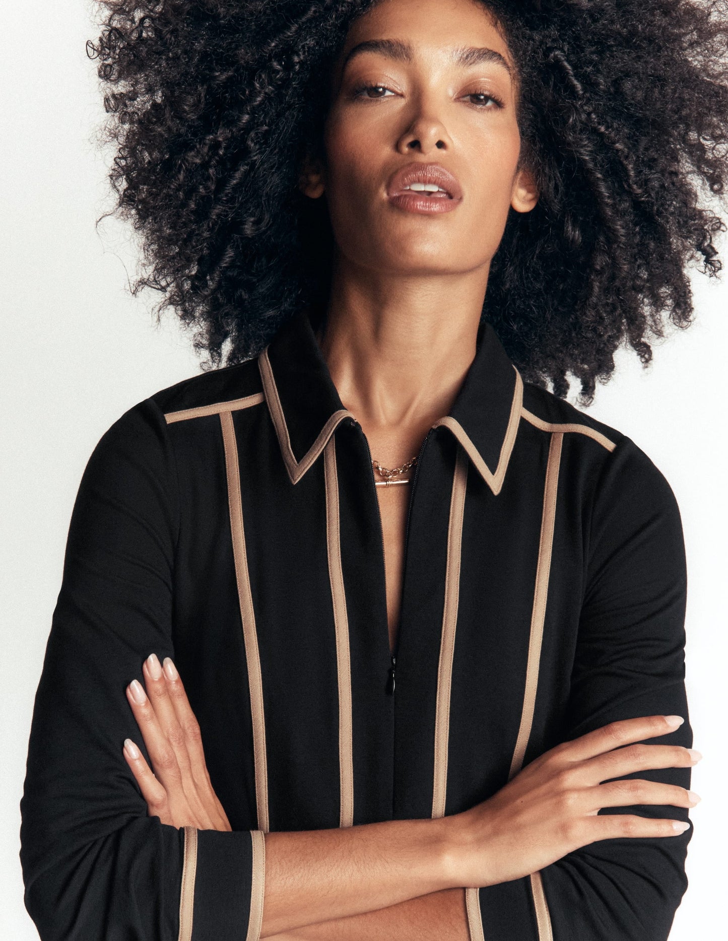 Ula Ponte Short Dress-Black, Camel
