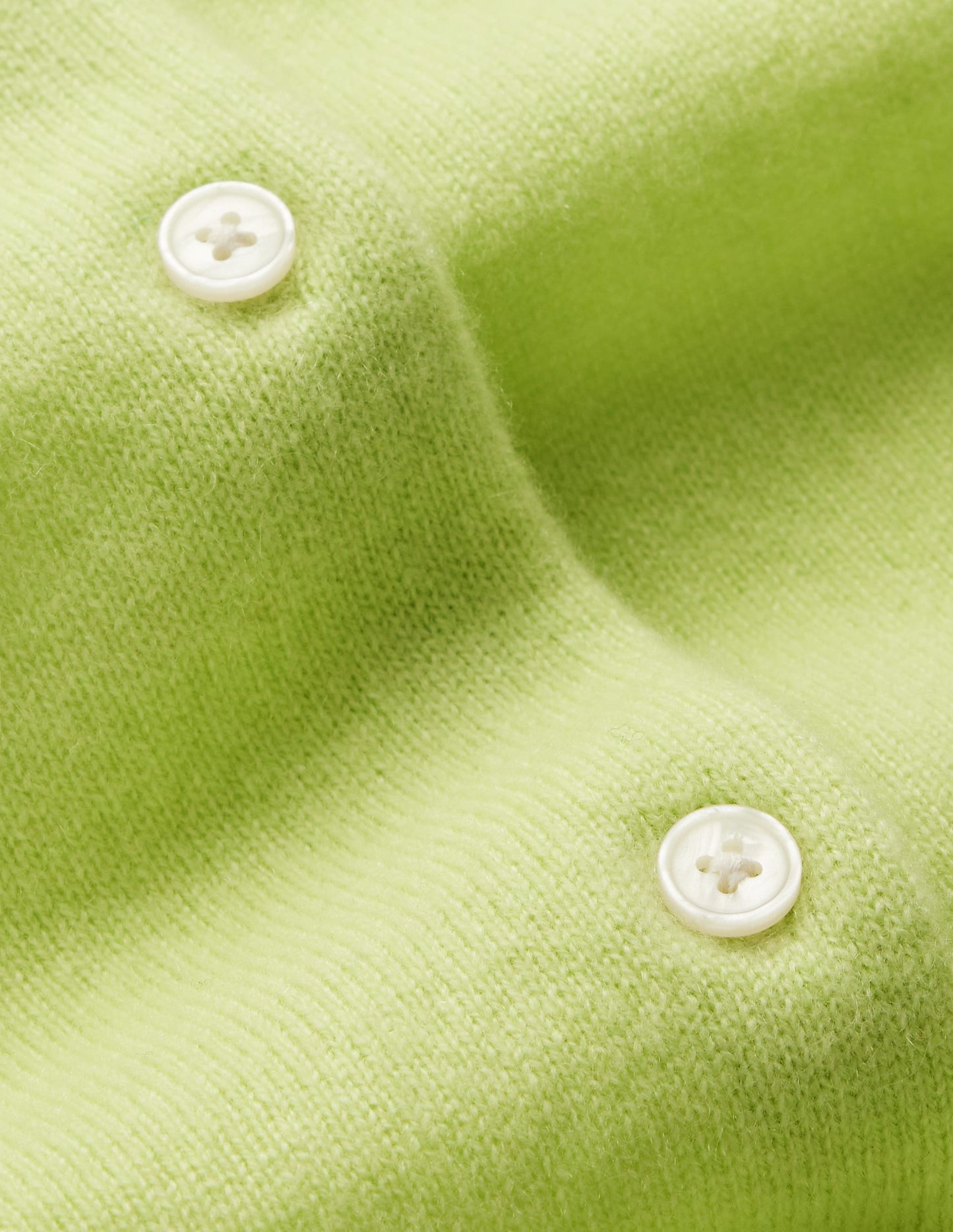 Elsie Cashmere Crew Cardigan-Sweet Mint