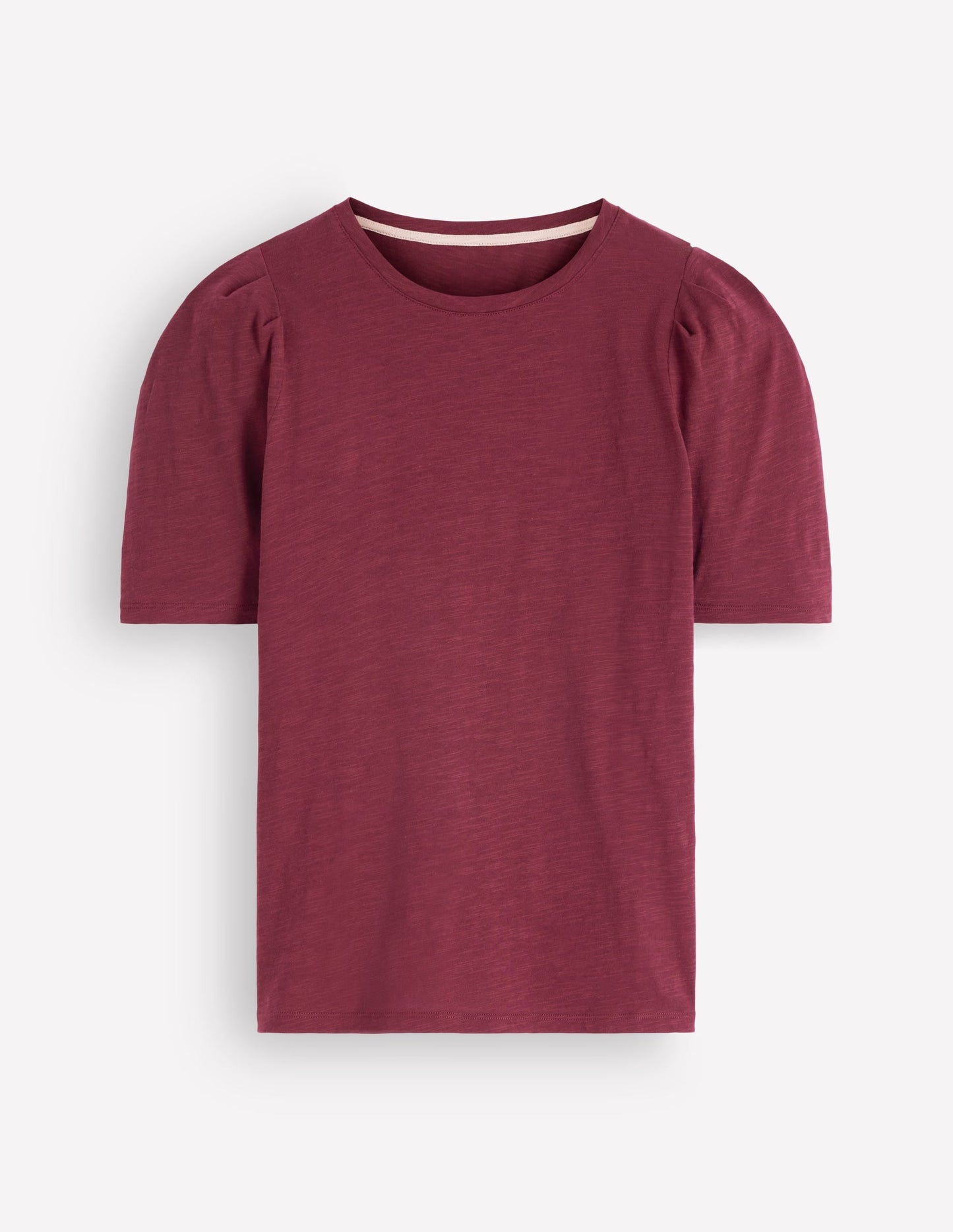 Sophie Puff Sleeve T-shirt-Deep Wisteria