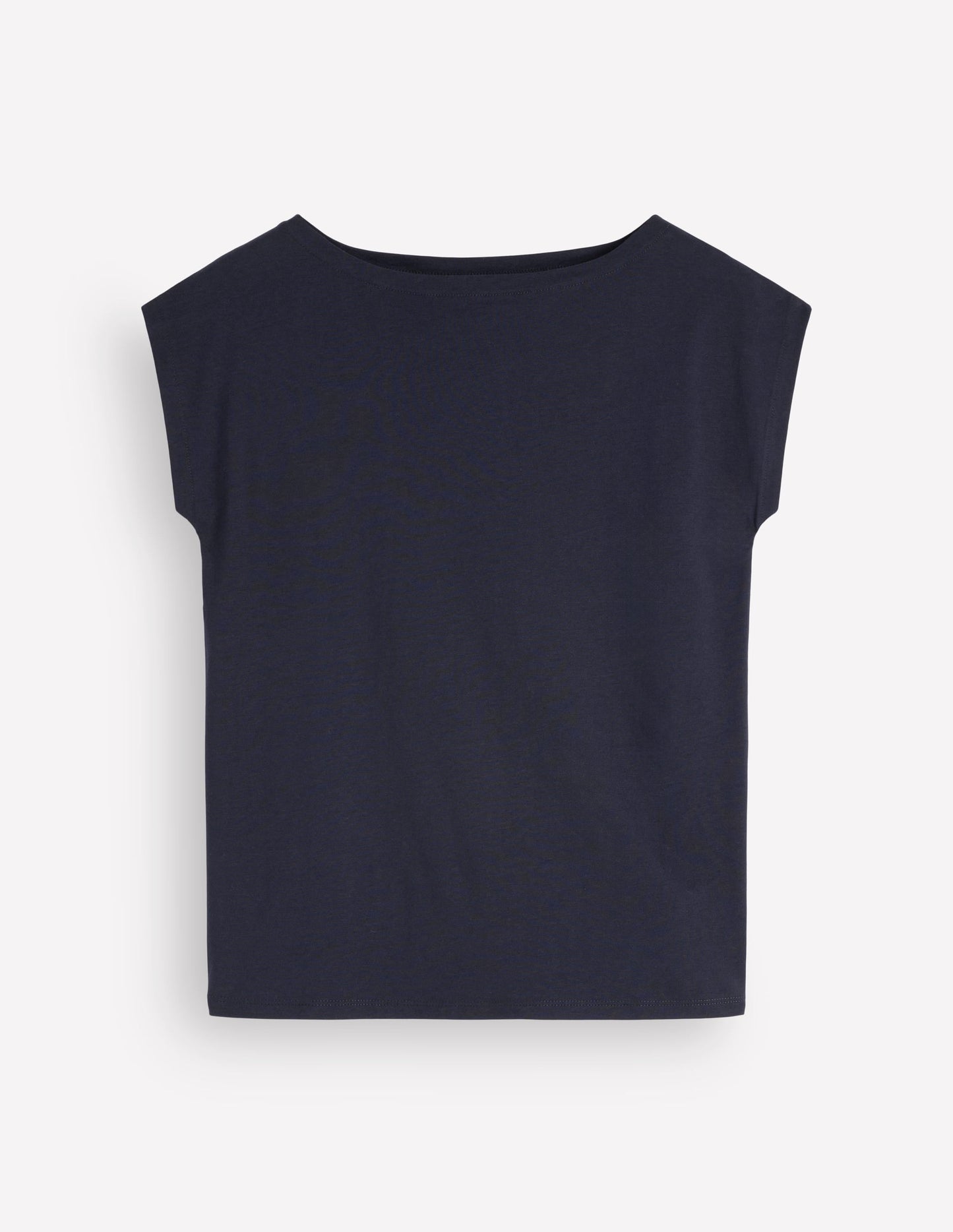 Supersoft Slash Neck T-Shirt-French Navy (19-3921 TCX)