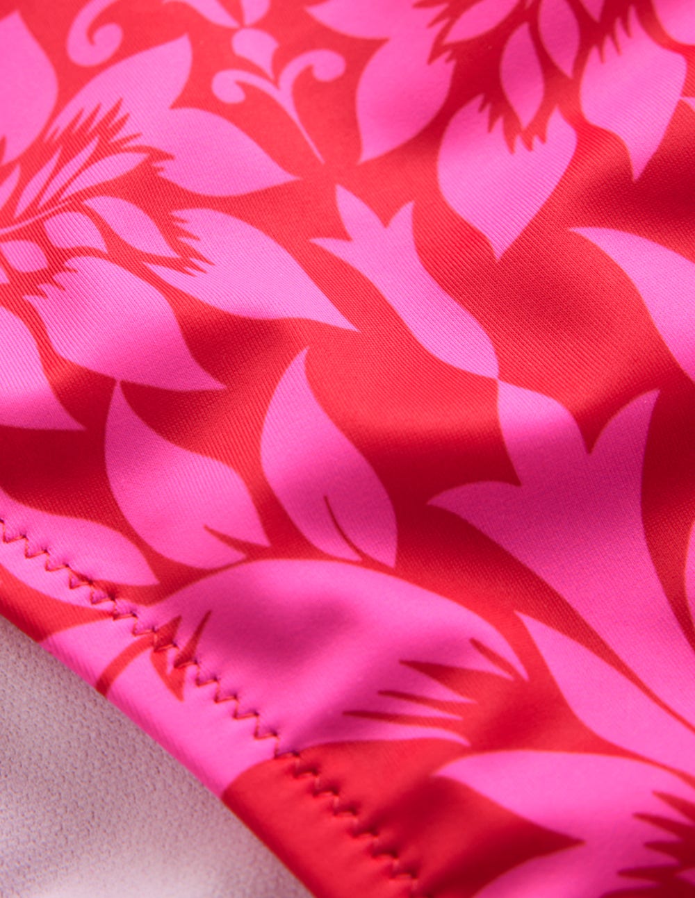 Classic Bikini Bottoms-Salsa, Ornamental Foliage