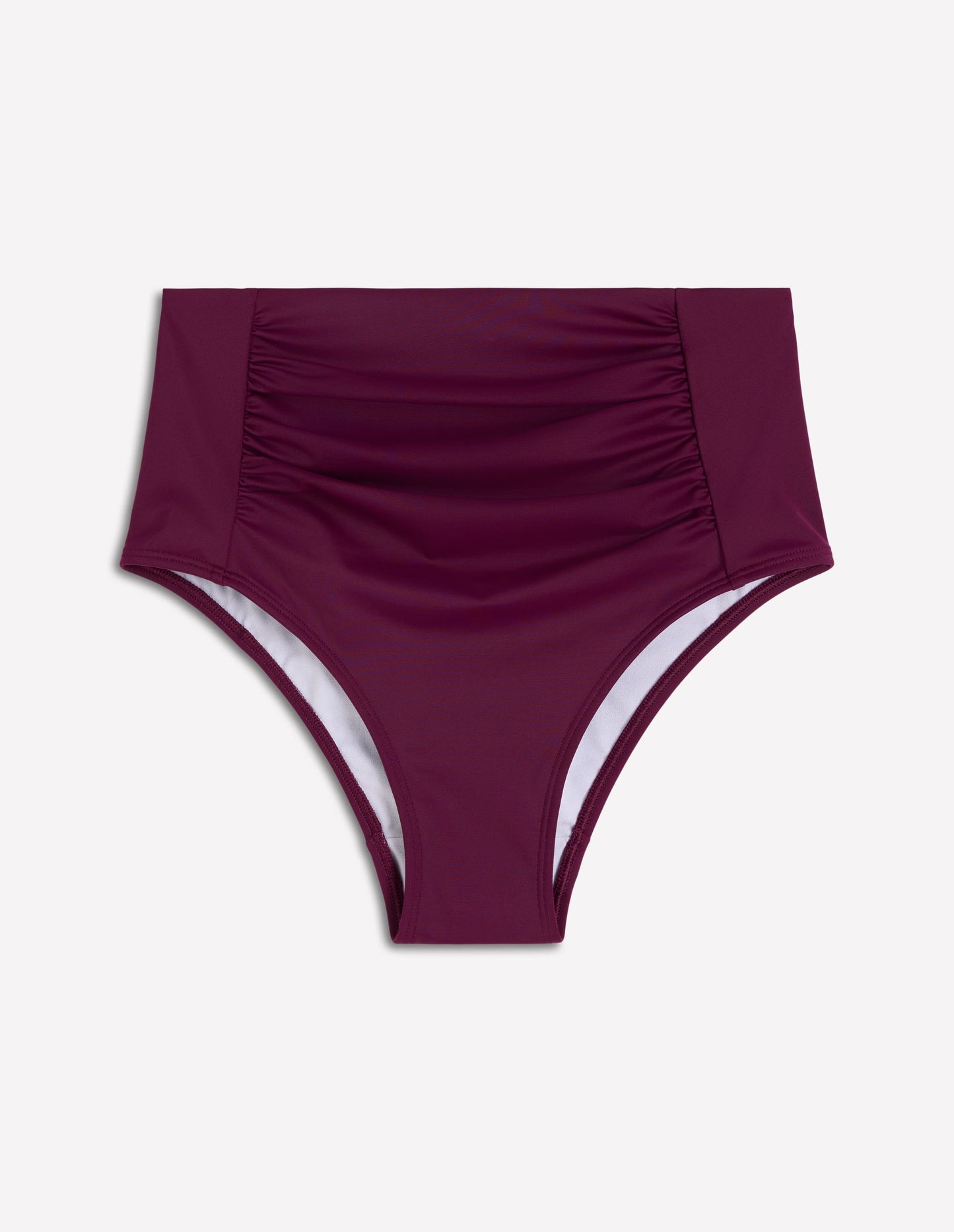 Kythira Ruched Bikini Bottoms-Chocberry