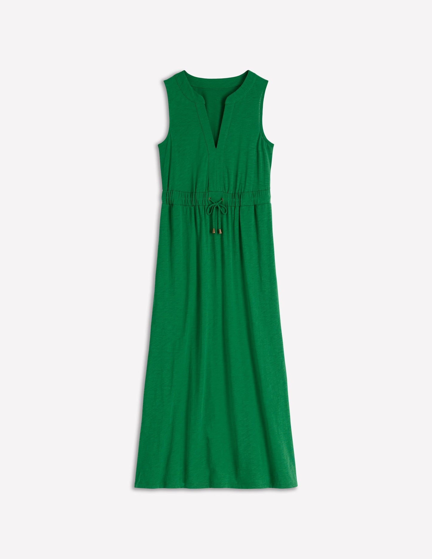 Delphine Midi Jersey Dress-Fresh Green