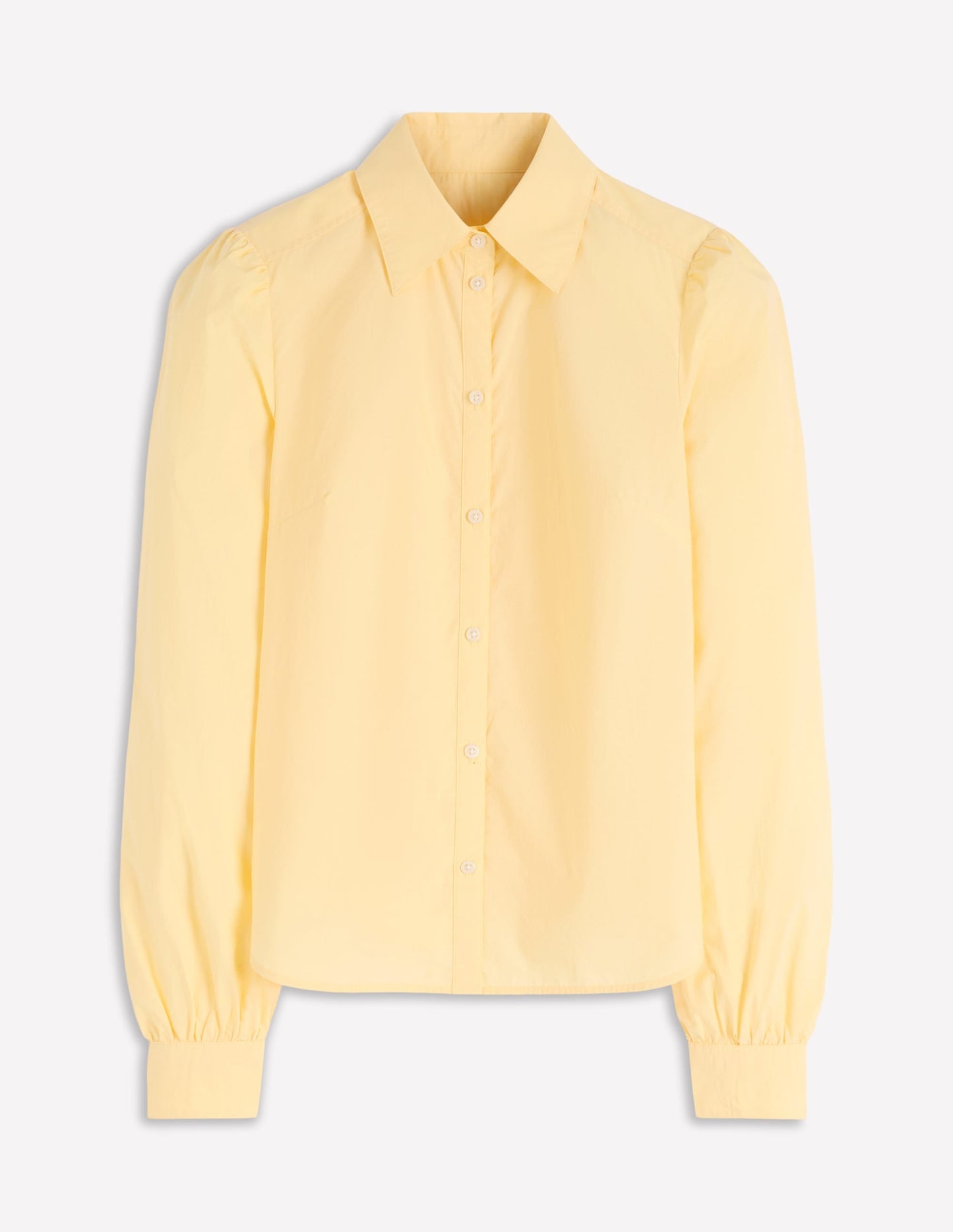Cara Cotton Shirt-Buttercream