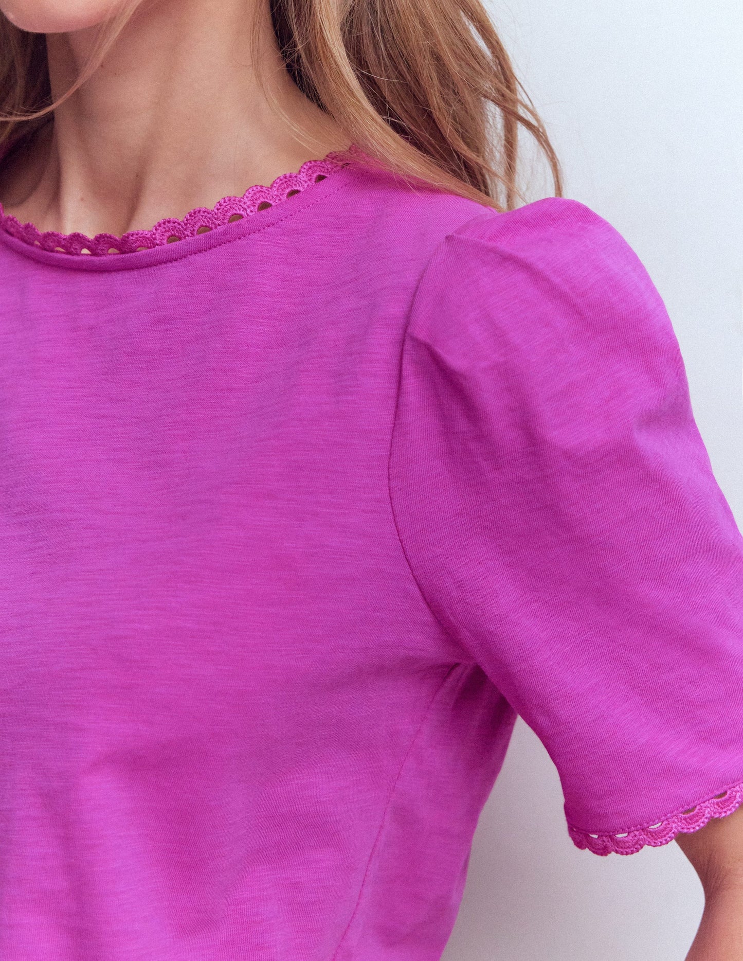 Ali Trim T-shirt-Passion Flower