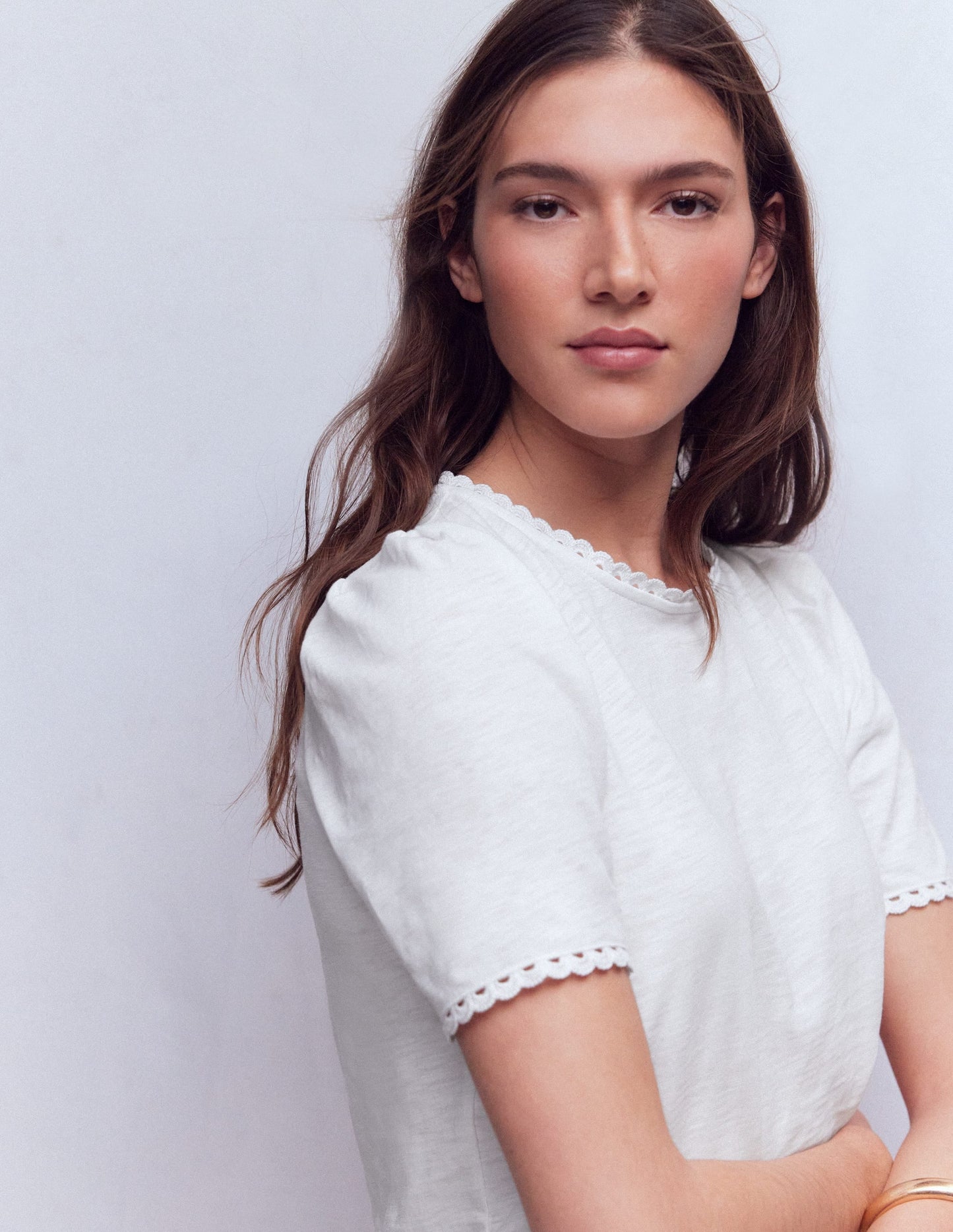 Ali Trim T-shirt-White