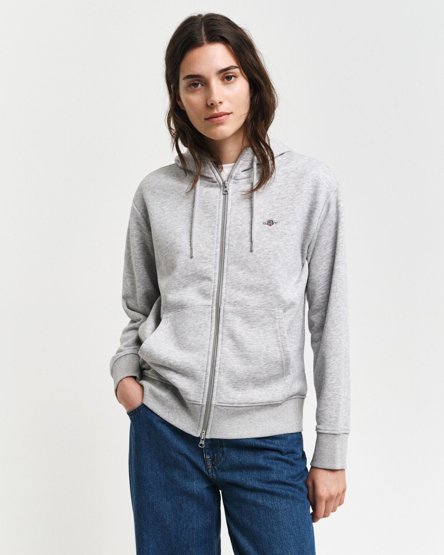 Sweat à capuche zippé Shield
