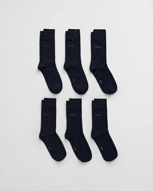 6er-Pack Socken aus weicher Baumwolle