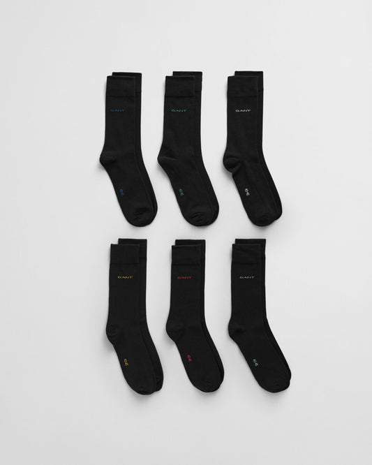 Lot de 6 chaussettes en coton doux