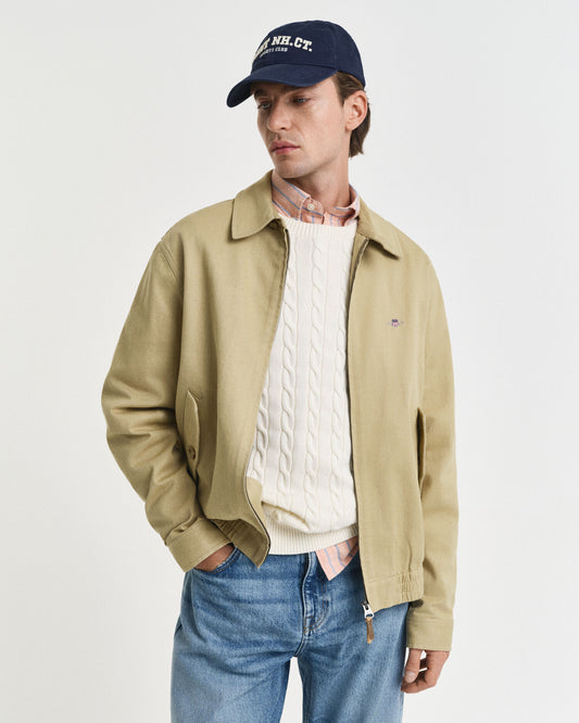 Veste en twill de coton