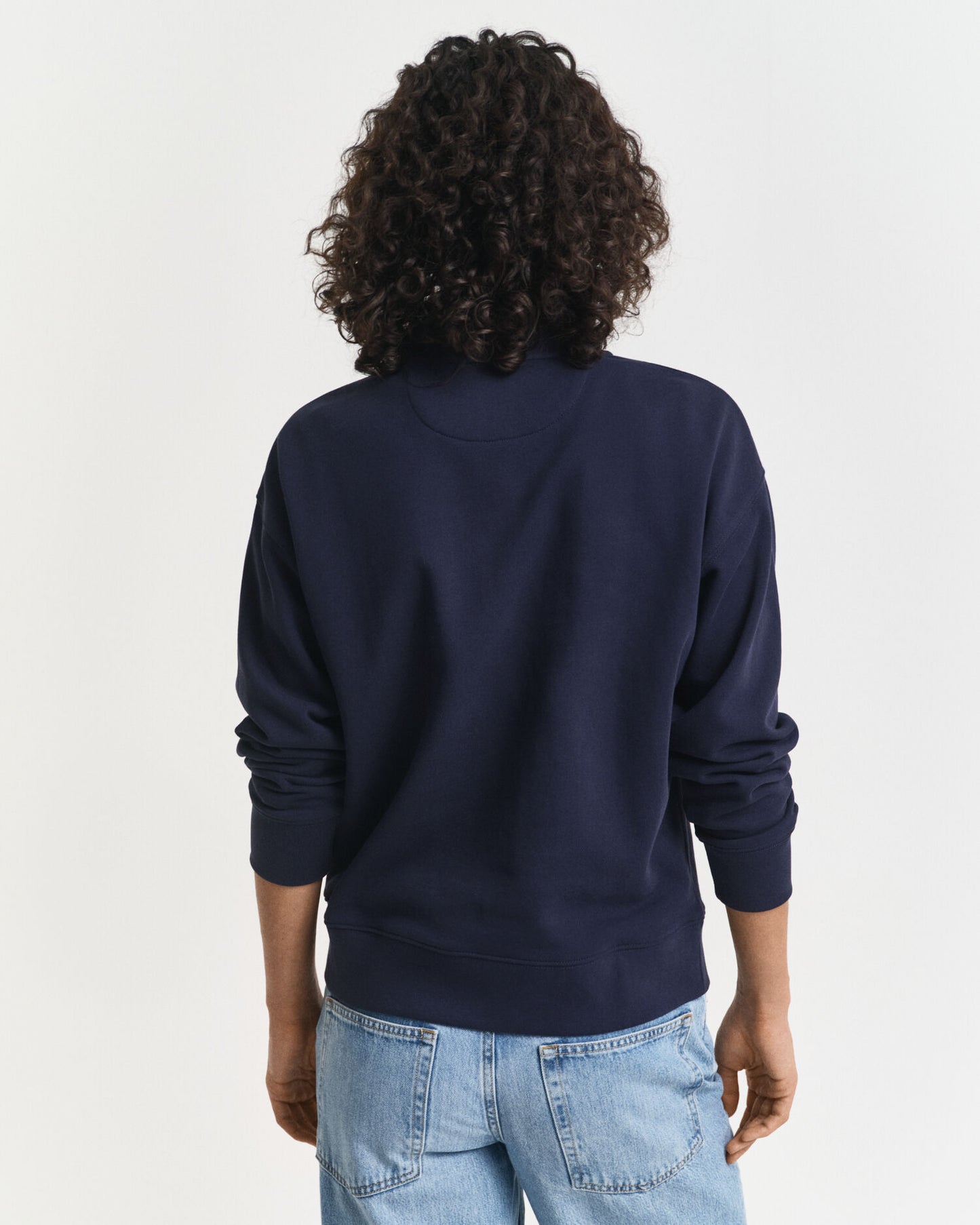 Grafisches Half-Zip Sweatshirt