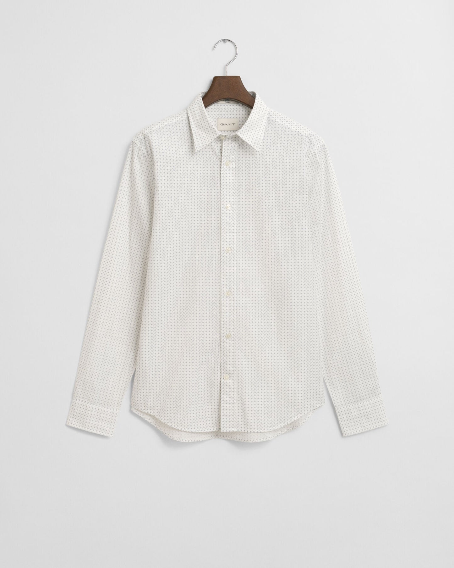 Regular Fit Hemd mit Mikroprint