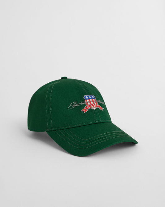 Baumwoll-Twill-Cap mit Grafik
