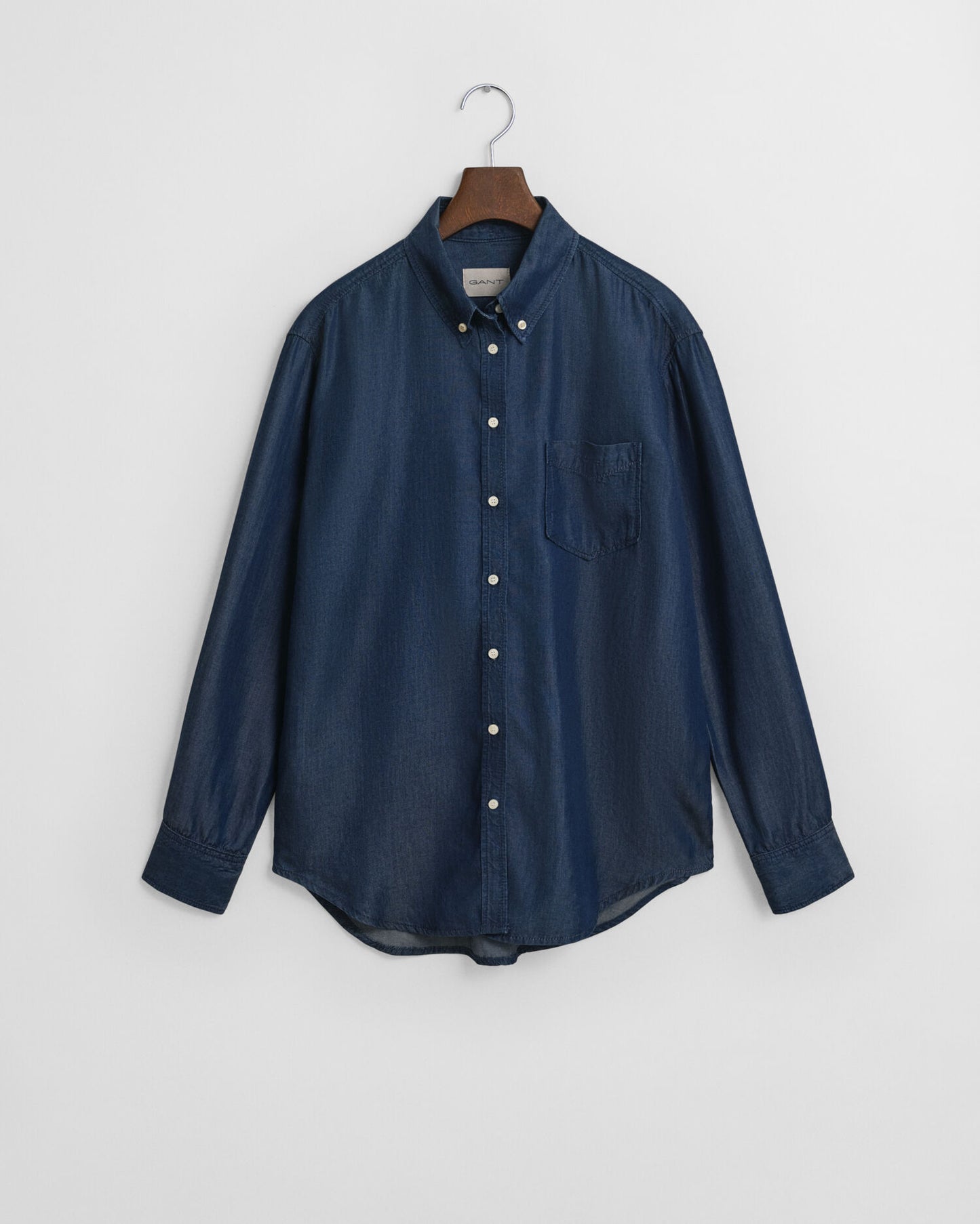 Chemise Indigo Coupe Décontractée