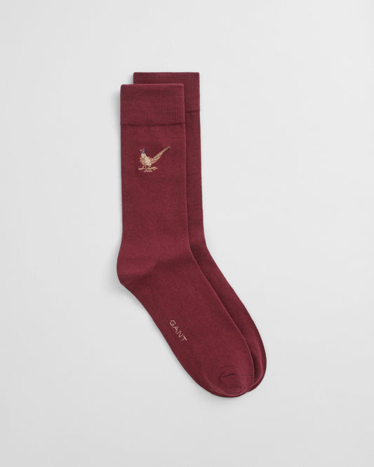 Chaussettes brodées