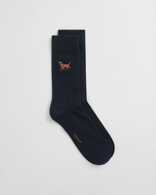 Chaussettes brodées