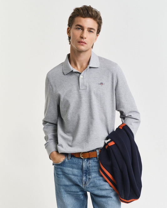 Polo piqué avec écusson