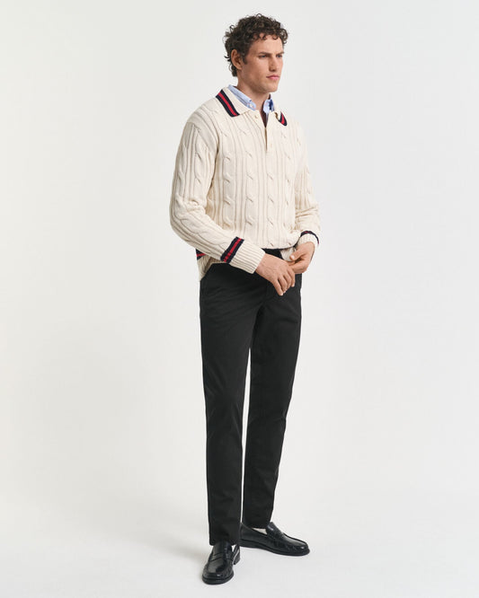 Slim Fit Twill Chinos