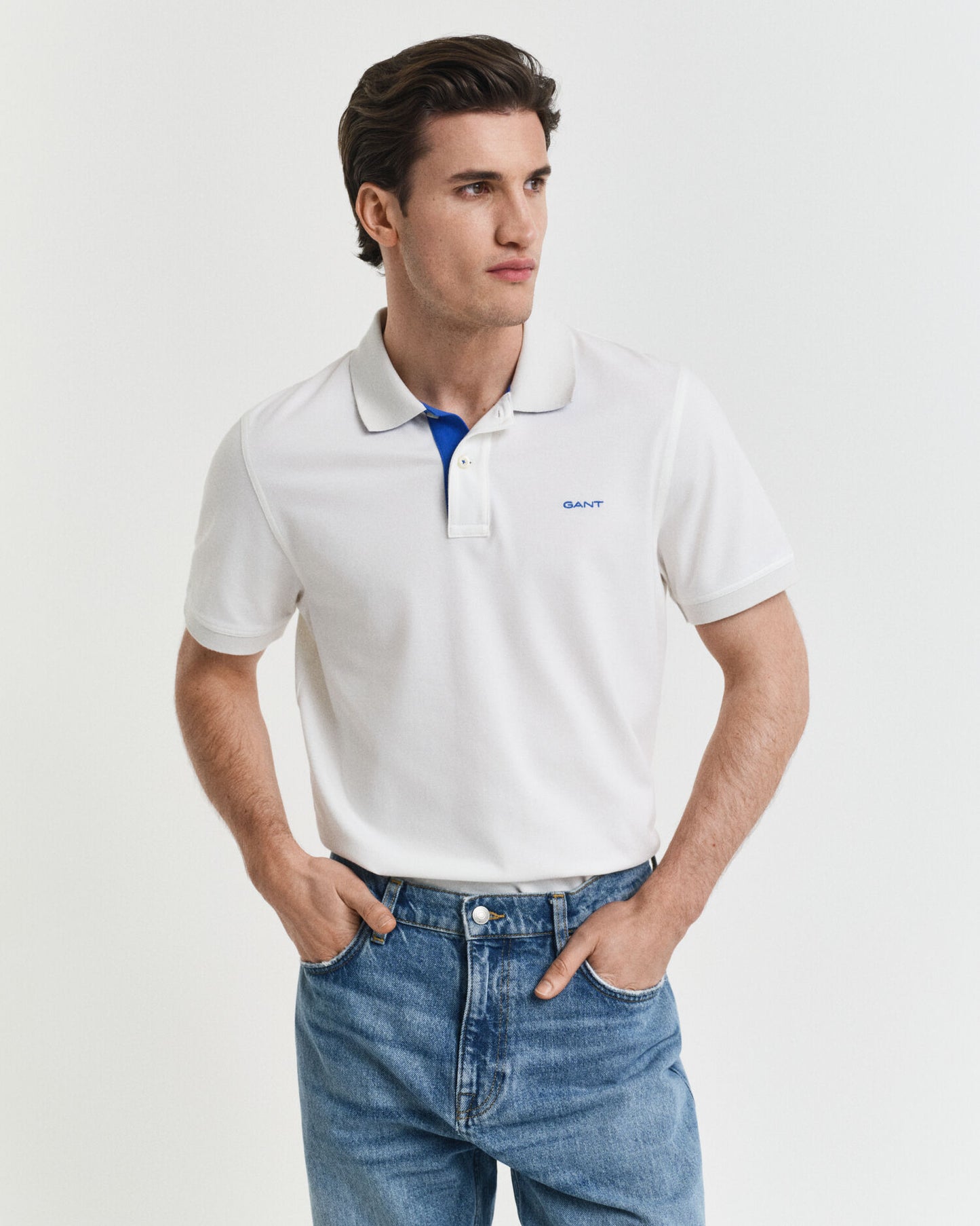 Polo-Shirt mit Kontrastdetails