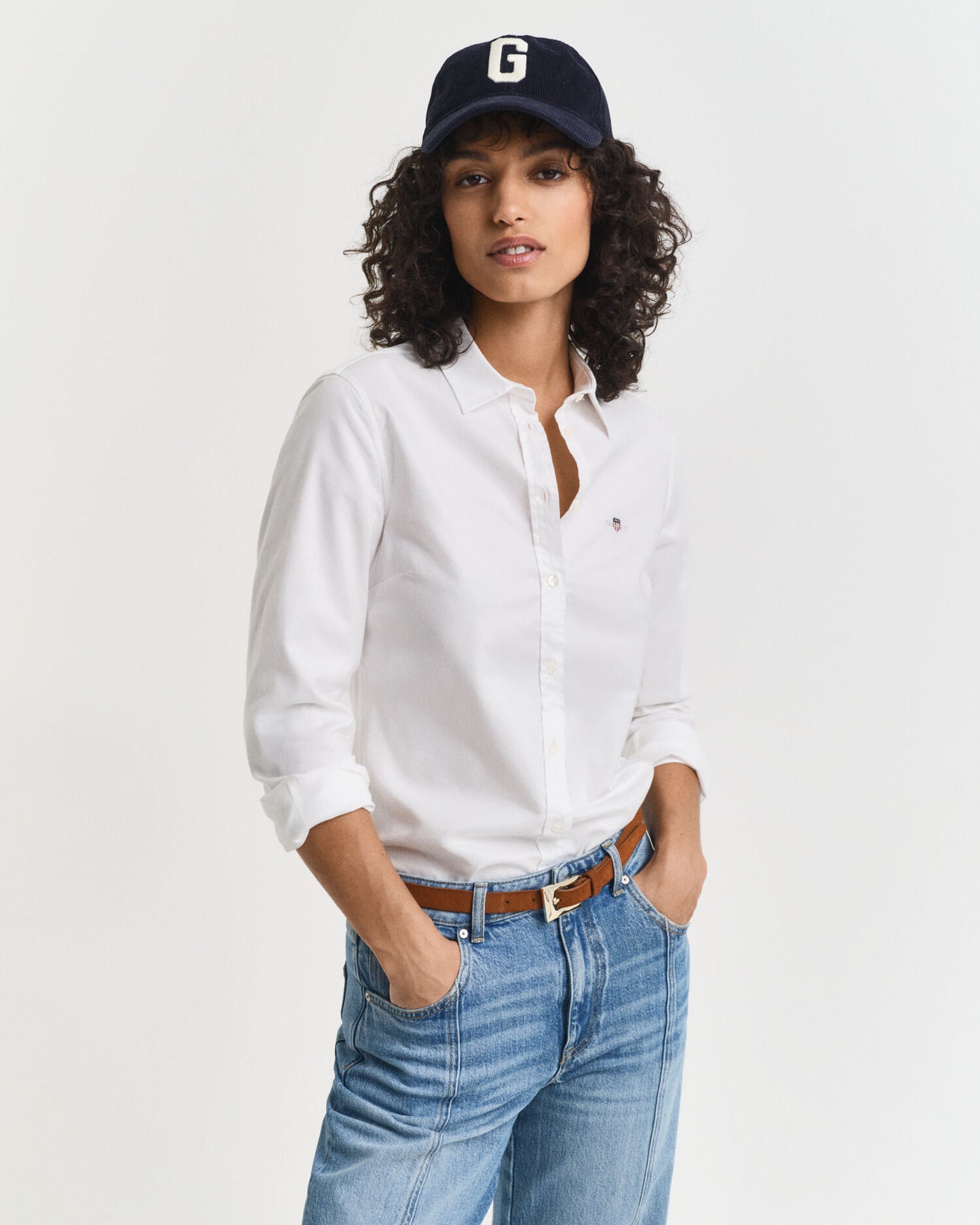 Slim Fit Stretch Oxford Shirt