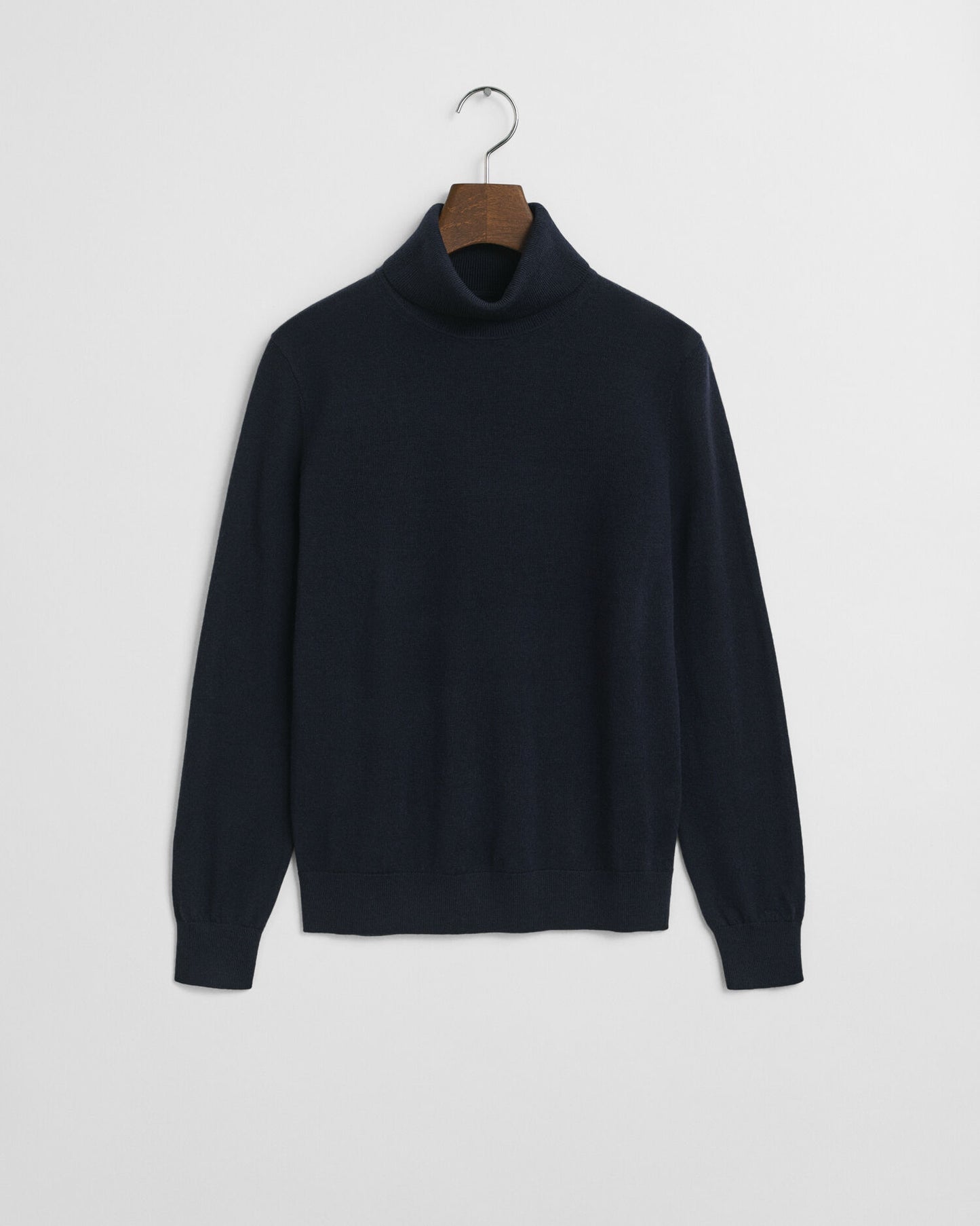Rollkragenpullover aus extrafeiner Merinowolle