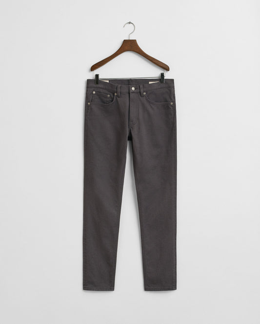 Jean coupe ajustée en sergé doux