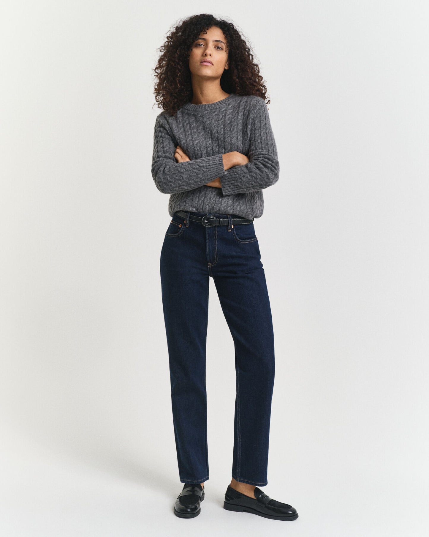 Jean droit stretch