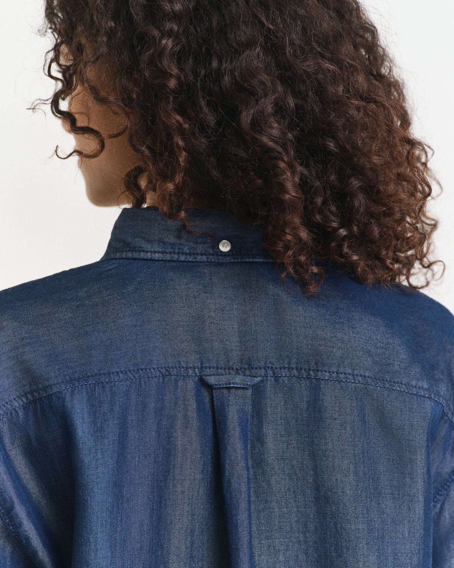 Chemise Indigo Coupe Décontractée