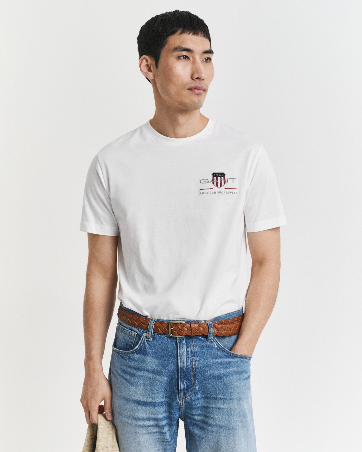 T-shirt Brodé Écusson Archive