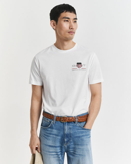 T-shirt Brodé Écusson Archive