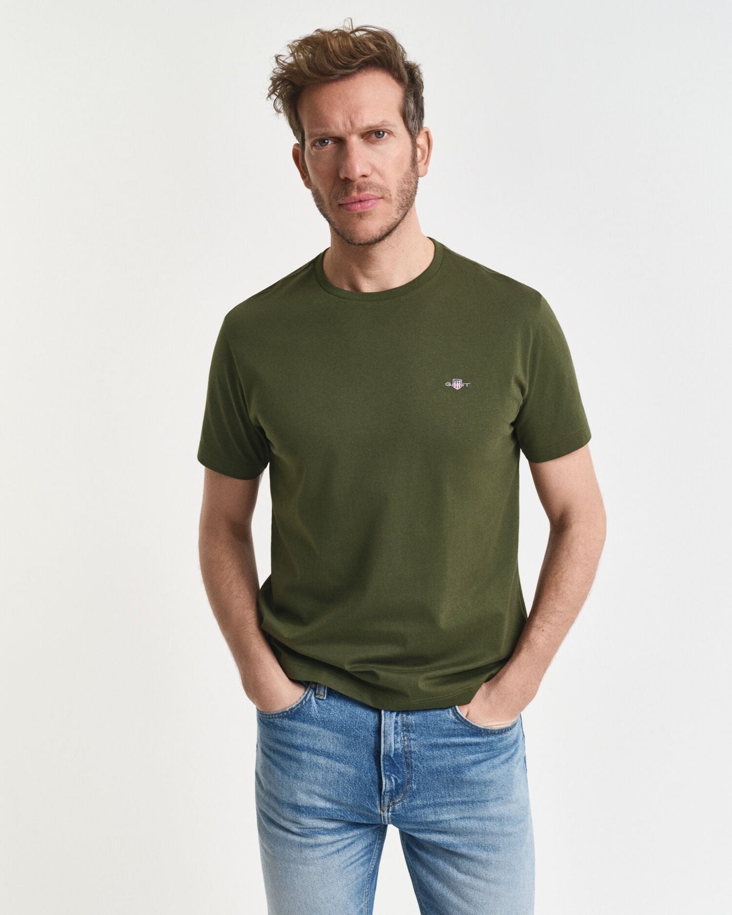 Regular Fit Schild-T-Shirt