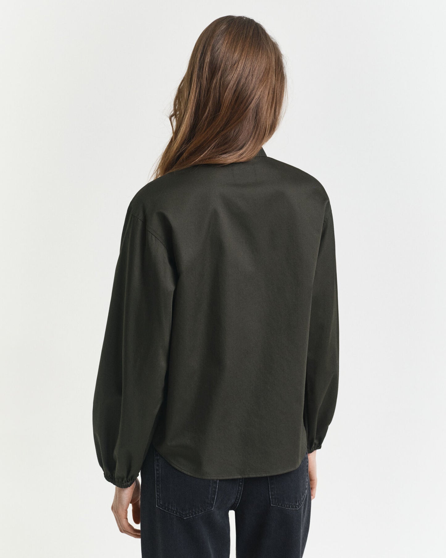 Bluse aus Baumwollsatin