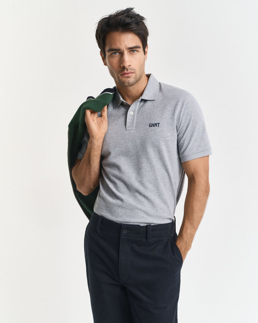 Polo avec petit motif graphique