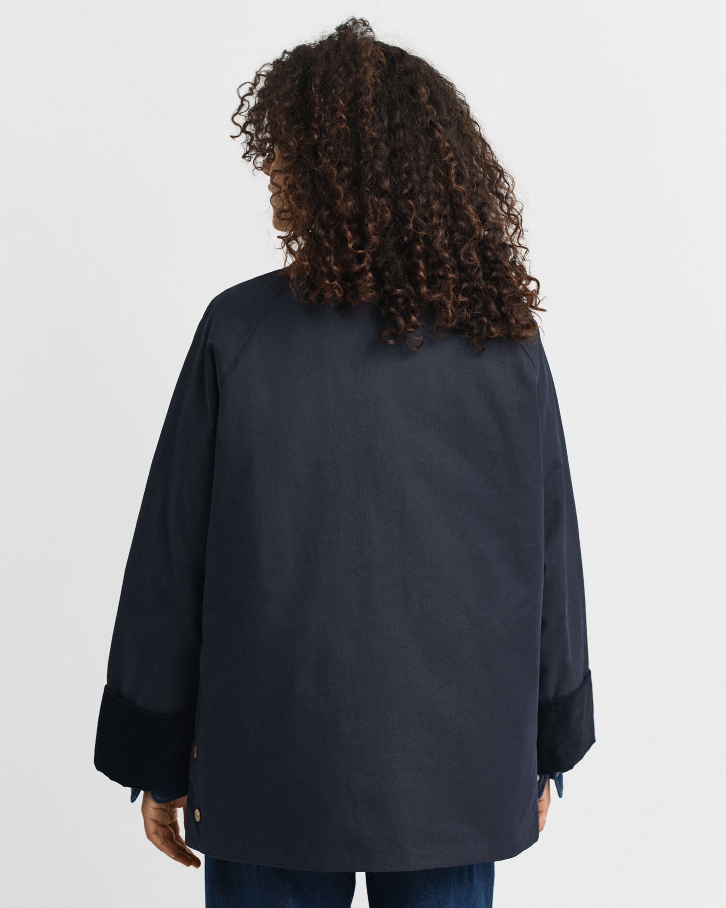 Veste Double Pont en Coton Ciré