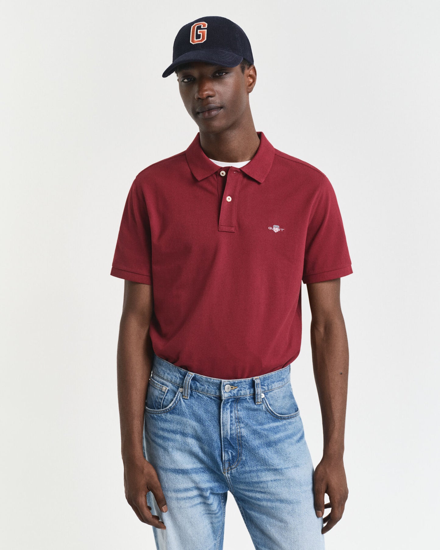 Regular Fit Piqué-Poloshirt mit Wappen