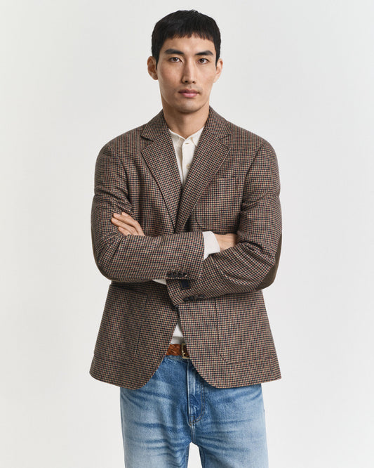 Blazer Prince de Galles Coupe Cintrée