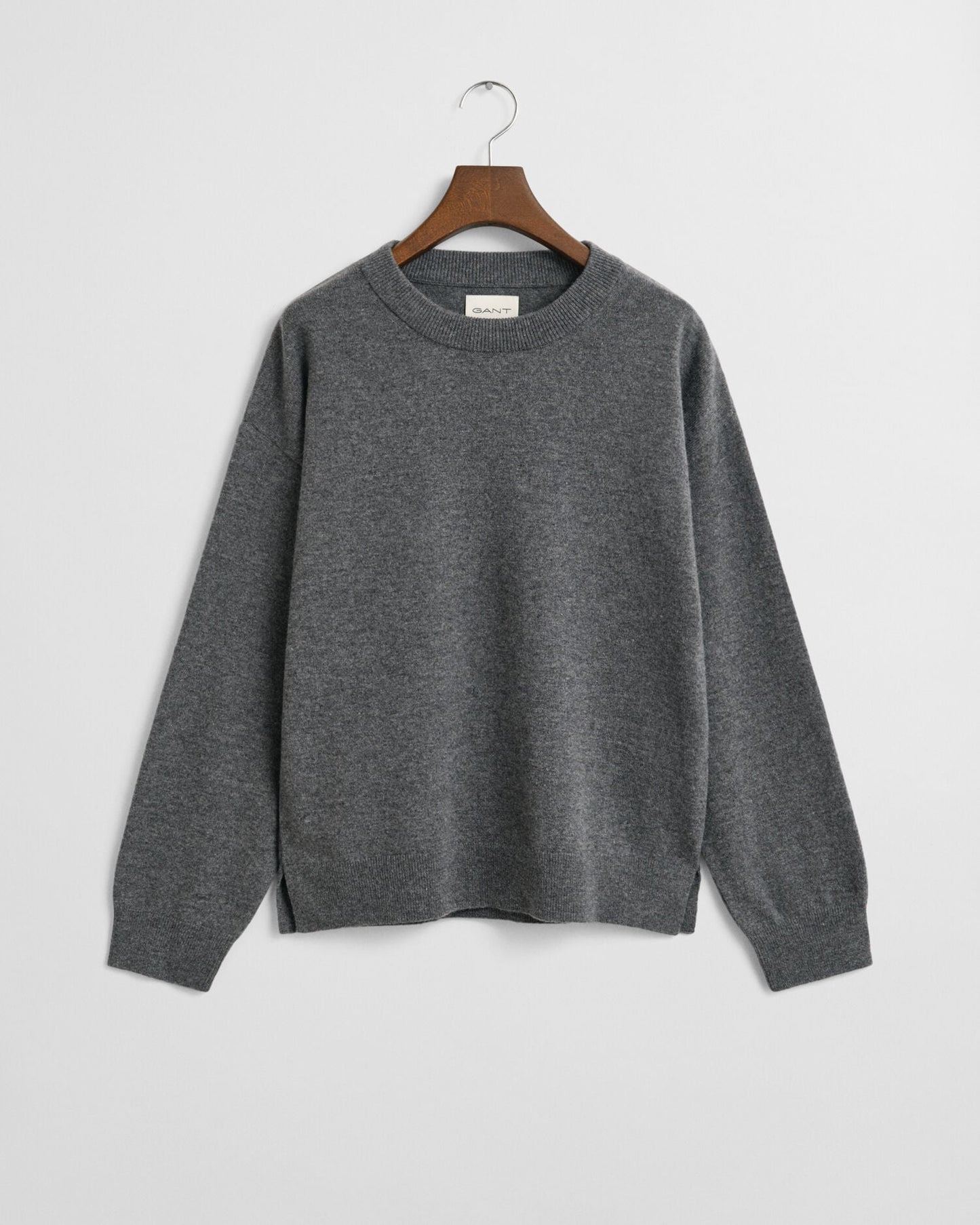 Pull col rond en agneau superfine