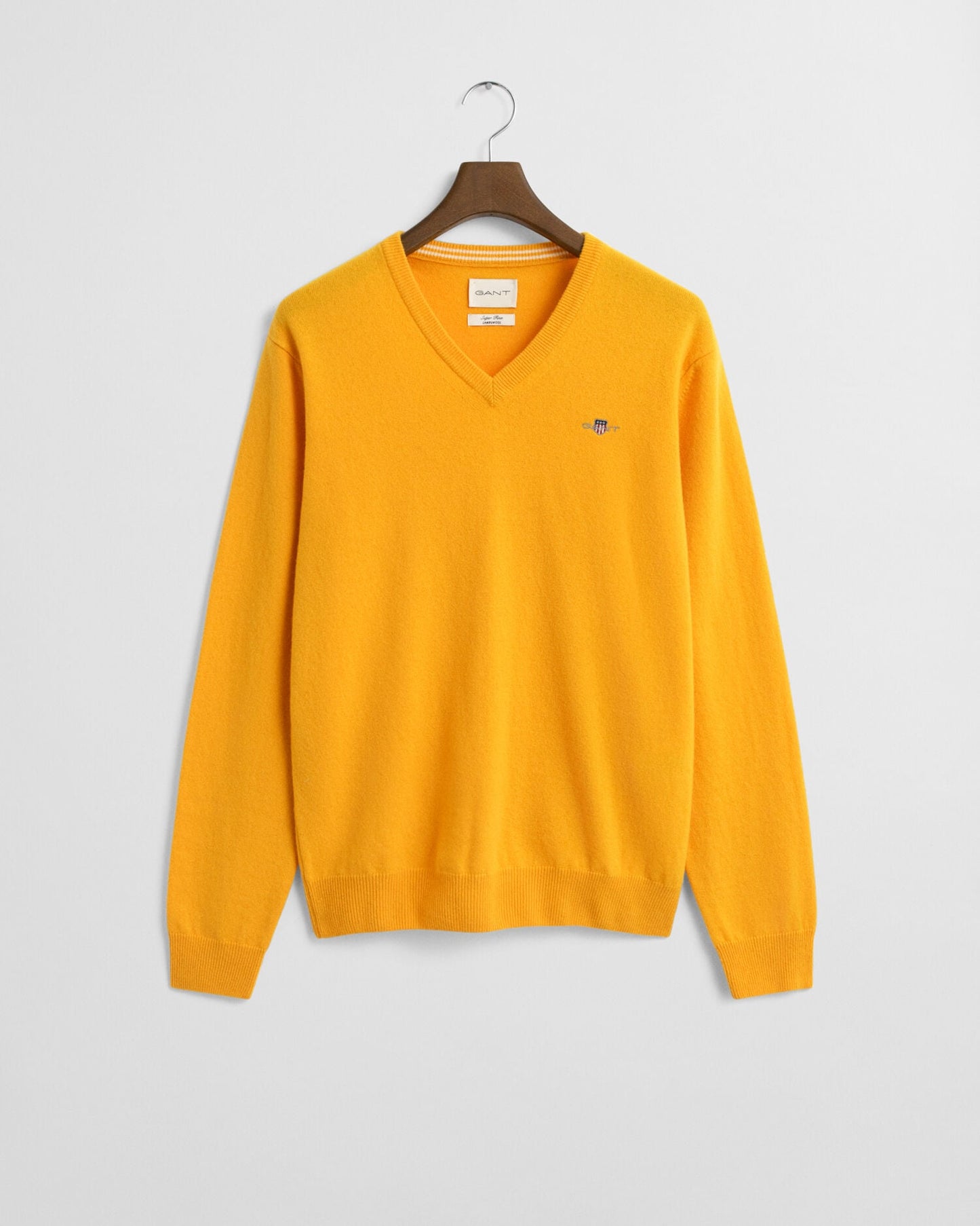 Superfeiner Lambswool V-Pullover
